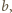 b, 