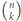 (n) k 