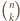 (n) k 