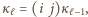 κ = (i j)κ , ℓ ℓ−1
