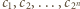 |c,c ,...,cn 1 2 2