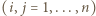 (i, j = 1,...,n) 