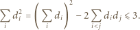  2 2 Q di = (Q di) − 2 Q did j ⩽3. i i i@ j 