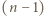 |(n− 1) 
