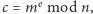 |c = me