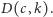 (c,k). D 