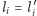  ′ li = li 