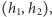 |(h1,h2), 