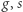 |g,s