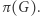 ). |π(G 