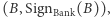 |(B,SignBank(B)), 