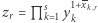  - |zr = Lsk 1y1+xk;r k 