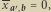  -- |x a ;b 0,