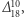  10 ∆ 18, 