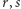 r,s 