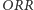 ORR 