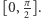 [0,π 2].