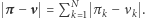  π− ν = PN π − ν . k 1 k k