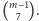  m |( 7 ). 