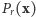 |Pr(x) 