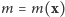 m 