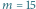 m 