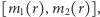 [m1(r),m2(r)], 
