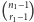  n −1 (r11−1) 