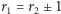 |r = r ±1 1 2 