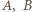 A, | 