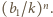  n (b1/k) .