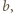 b,
