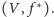 |(V, f ∗).