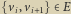 |vi,vi 1 > E