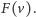 F(v).