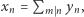 x = y , n PmSn n 