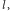 | l,