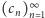 (c )∞ n n 1 
