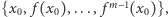  m |{x0, f(x0),..., f (x0)}, 