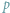 p
