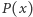 |P(x) 