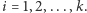 |i = 1,2,...,k.