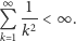 ∞ 1 Q ---< ∞ . k 1k2 