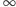 ∞