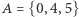 A 