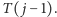 T( j − 1). 