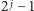  j 2 − 1 