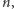 n, 