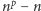  p n − n 