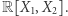 R[X ,X]. 1 2 